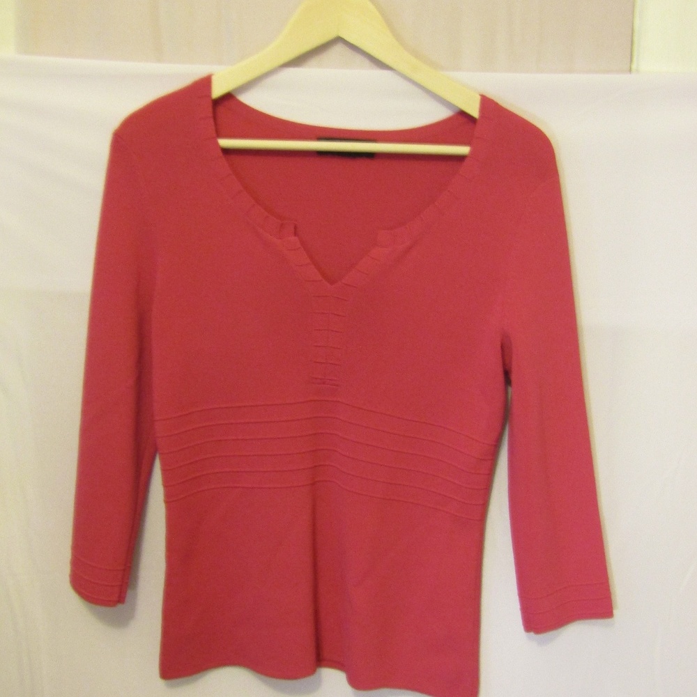 Cable and Gauge Women's Pink Sweater,